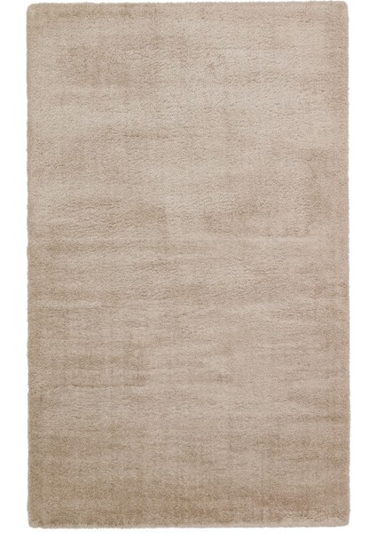 Mattersburg Bej Shaggy Etnik Modern Desenli Pamuk Hav Vermeyen Leke Tutmayan Kolay Temizlenen Yumuşak Makine Salon Yolluk Mutfak Halı