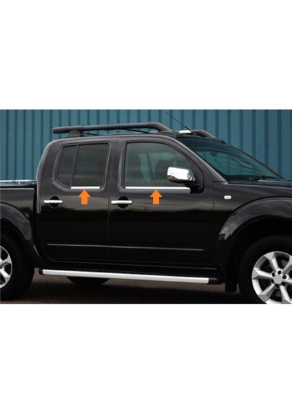 Cam Çıtaları Krom 4 Parça Navara Pikap 2006-2015 Arası Modeller Için fiyatları