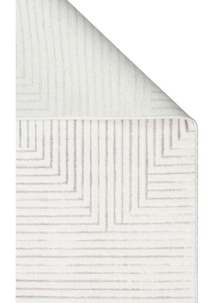 Indus Gri Geometrik Etnik Modern Desenli Akrilik Hav Vermeyen Leke Tutmayan Kolay Temizlenen Yumuşak Makine Salon Yolluk Mutfak Halı fiyatları