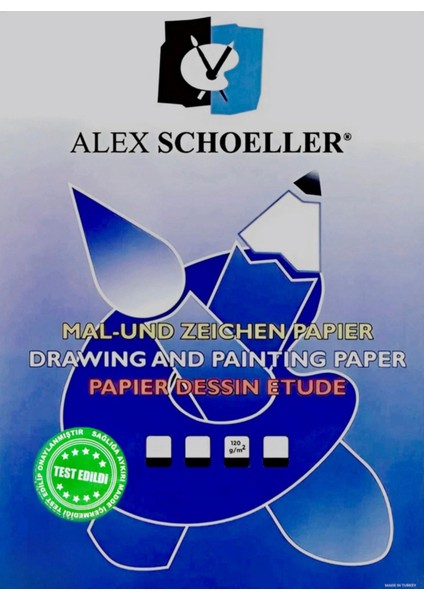 Alx 5020 Resim Kağıdı 50 x 70 120 GR-100'LÜ