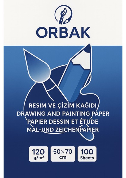 Alx 5020 Resim Kağıdı 50 x 70 120 GR-100'LÜ fiyatları
