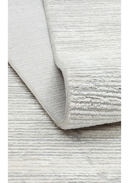 Gri Modern Etnik Desenli Poliproplen Hav Vermeyen Leke Tutmayan Kolay Temizlenen Yumuşak Makine Salon Yolluk Mutfak Halı