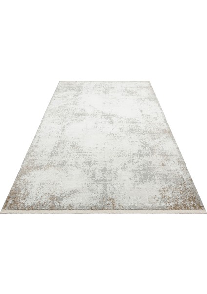 Moncalieri Gri Modern Etnik Desenli Pamuk Hav Vermeyen Leke Tutmayan Kolay Temizlenen Yumuşak Makine Salon Yolluk Mutfak Halı modelleri