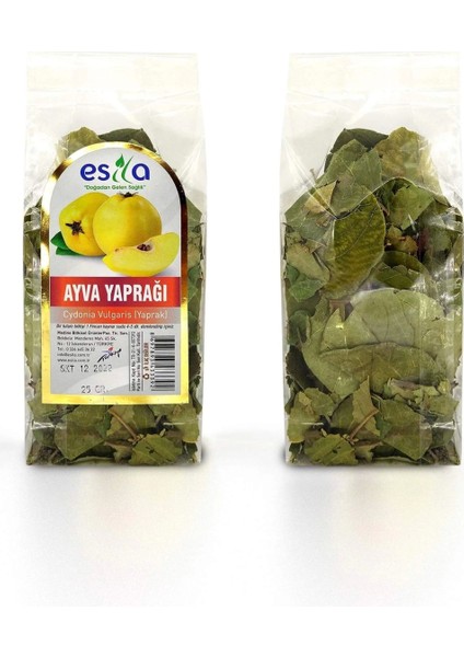 Poşet Ayva Yaprağı 25 Gr.