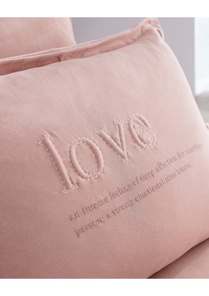 Bobigny SuperSoft Tek Kişilik Comforter Set - Pudra