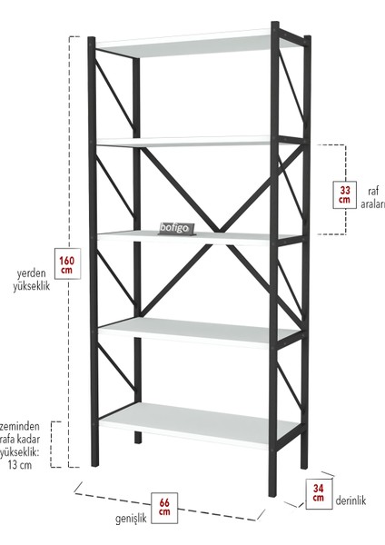 2 Raflı Çalışma Masası Bilgisayar Masası Ofis Ders Masası + 5 Raflı Kitaplık Metal Kitaplık Beyaz modelleri