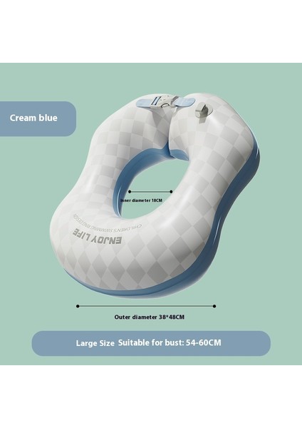 Taşınabilir Bebek Koltuk Altı Halkası Uzanabilir ve Yana Dönmeyi Önlemek Için Geriye Yatırılabilir Yerinden Çıkma Önleyici Bebek Yüzme Malzemeleri (Yurt Dışından)