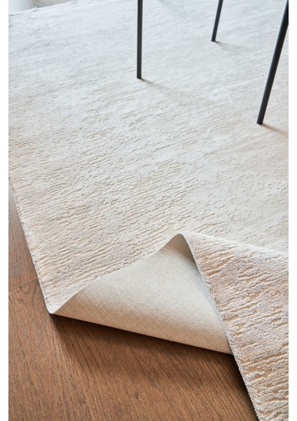 Vennela Gri Düz Etnik Modern Desenli Viskon Hav Vermeyen Leke Tutmayan Kolay Temizlenen Yumuşak Makine Salon Yolluk Mutfak Halı modelleri