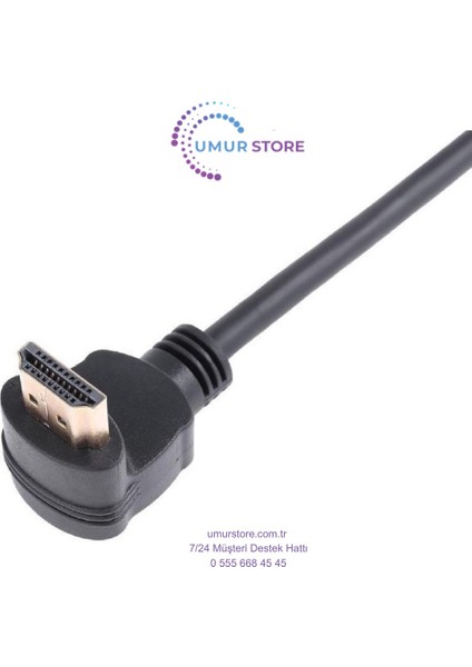 HDMI Dişi Erkek Uzatma 90 Derece Dirsek Çevirici Dönüştürücü Kablosu modelleri