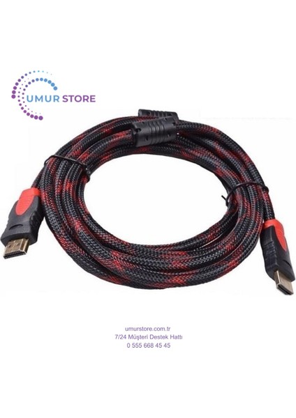 HDMI Kablosu 1.4b 3D 1.5 Metre HDMI Görüntü Kablosu