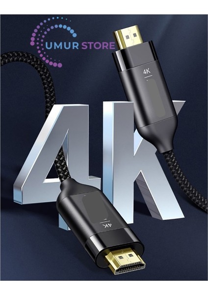 4K 60Hz Örgü HDMI 2.0 Kablosu - 2m indirimleri