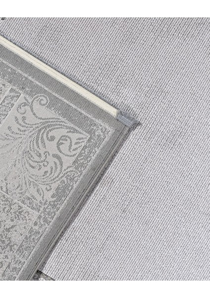 Able-Bodied Çerçeveli Gri Pamuk Dikdörtgen Modern Desenli Akrilik Hav Vermeyen Leke Tutmayan Kolay Temizlenen Yumuşak Makine Salon Yolluk Mutfak Halı modelleri