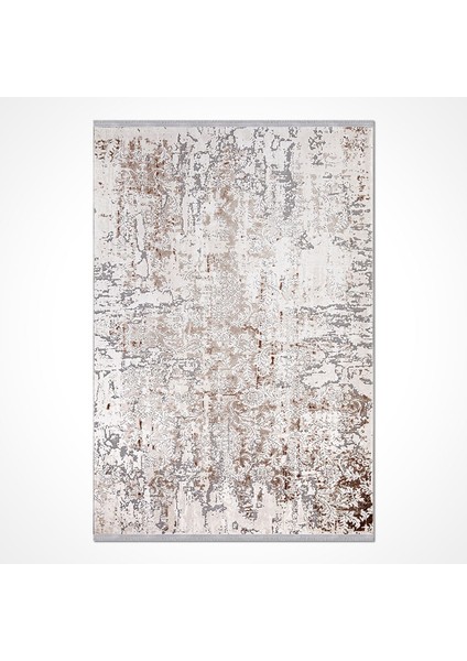 Sirhan Eskitme Kahverengi Akrilik Dikdörtgen Modern Desenli Akrilik Hav Vermeyen Leke Tutmayan Kolay Temizlenen Yumuşak Makine Salon Yolluk Mutfak Halı fiyatları