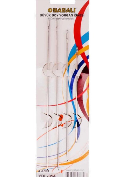 Büyük Boy Yorgan Iğnesi Seti