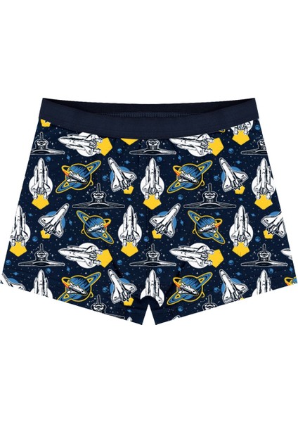 Erkek Çocuk Boxer 3'lü Baskılı (%96 Pamuk - %4 Elastan) modelleri