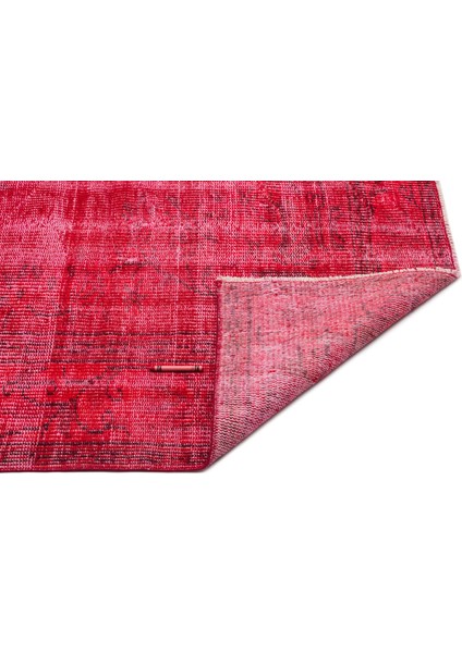 Atina Kırmızı Eskitme Yün Modern Desenli Yün Hav Toz Vermez Leke Tutmayan Salon Yolluk Mutfak El Dokuma Halı modelleri