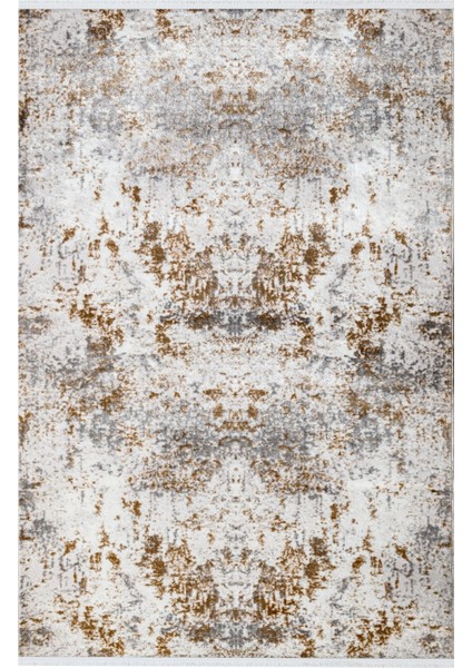 Pemberton Modern Kahverengi Polyester Dikdörtgen Modern Desenli Akrilik Hav Vermeyen Leke Tutmayan Kolay Temizlenen Yumuşak Makine Salon Yolluk Mutfak Halı fırsatları