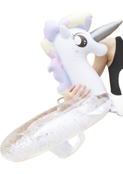 Çocuk Direksiyon Yüzme Halkası Koltuk Bebek Oturma Halkası Bebek Yüzme Halkası Kalınlaştırılmış Yüzer Halka (Yurt Dışından)