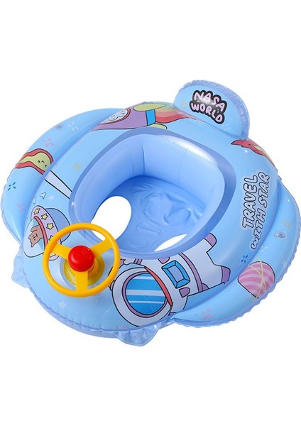 Çocuk Direksiyon Yüzme Halkası Koltuk Bebek Oturma Halkası Bebek Yüzme Halkası Kalınlaştırılmış Yüzer Halka (Yurt Dışından)