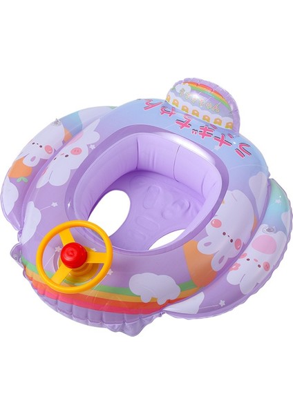 Çocuk Direksiyon Yüzme Halkası Koltuk Bebek Oturma Halkası Bebek Yüzme Halkası Kalınlaştırılmış Yüzer Halka (Yurt Dışından)