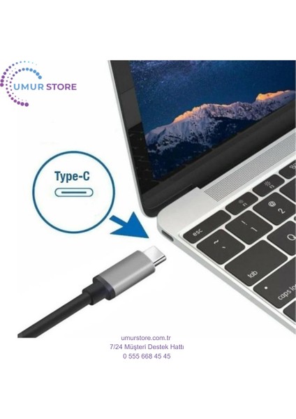 1.8 Metre Type-C To HDMI 4K 60Hz Ses ve Görüntü Kablosu, Telefon, Tablet, Pc HDMI Kablosu modelleri