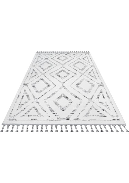 Mulberry Bej Geometrik Etnik Modern Desenli Hav Vermeyen Leke Tutmayan Kolay Temizlenen Yumuşak Makine Salon Yolluk Mutfak Halı fiyatları
