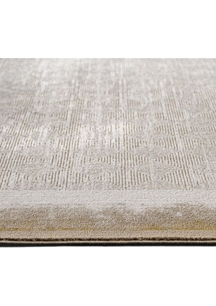 Ratlam Çerçeveli Krem Akrilik Dikdörtgen Modern Desenli Akrilik Hav Vermeyen Leke Tutmayan Kolay Temizlenen Yumuşak Makine Salon Yolluk Mutfak Halı fiyatları