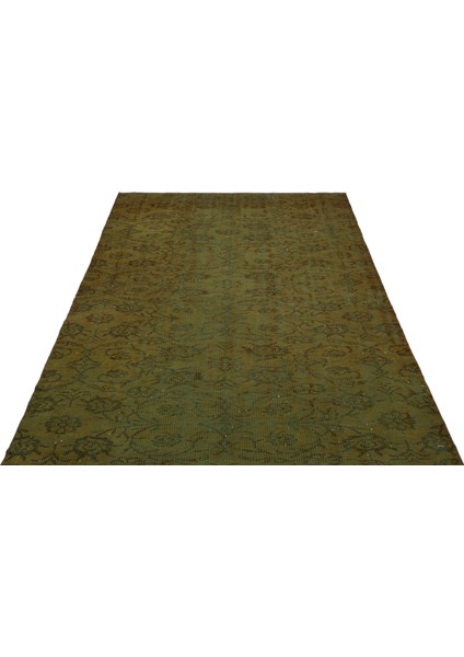 Yeşil Çiçekli Yün Modern Desenli Yün Hav Toz Vermez Leke Tutmayan Salon Yolluk Mutfak El Dokuma Halı modelleri