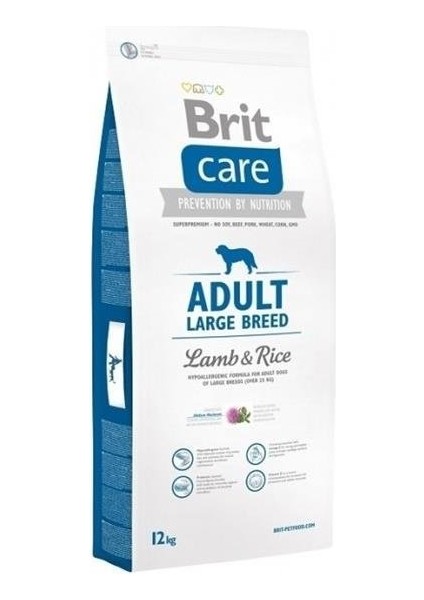 Kuzu Etli Hypoallergenic Büyük Irk Köpek Maması 12 kg