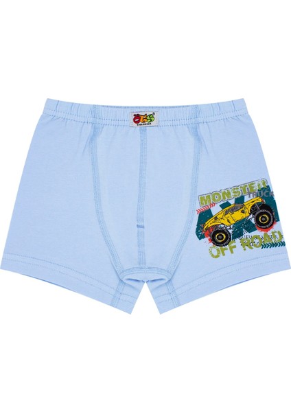 Erkek Çocuk Boxer 3'lü Baskılı (%96 Pamuk - %4 Elastan) fırsatları
