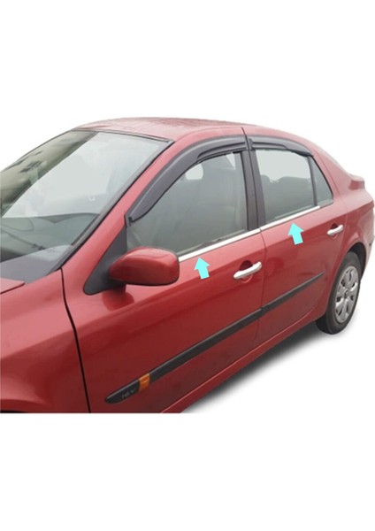 Cam Çıtaları Krom 4 Parça Laguna Sd 2003-2008 Arası Modeller Için fiyatları