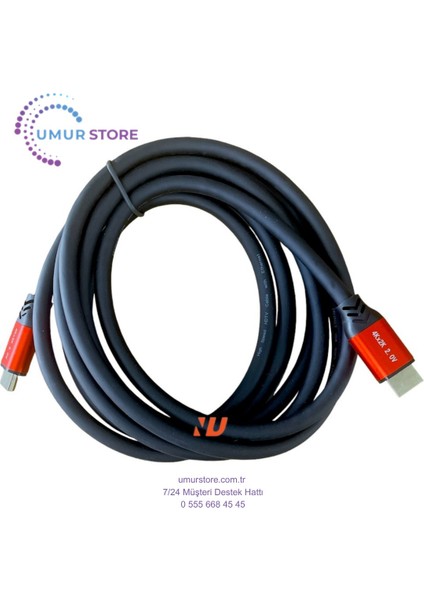 4K HDMI Kablo 2.0 Hızlı 3D Altın Uçlu - 1,5 Metre fiyatları