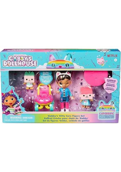 Gabby's Dollhouse Kedi Bakımı Figür Seti modelleri