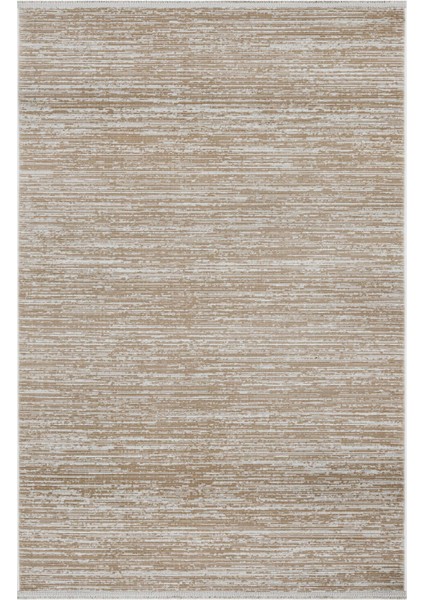 Navya Modern Vizon Polyester Dikdörtgen Modern Desenli Akrilik Hav Vermeyen Leke Tutmayan Kolay Temizlenen Yumuşak Makine Salon Yolluk Mutfak Halı