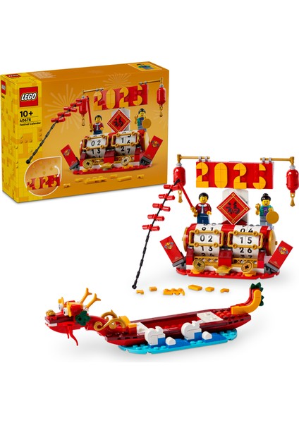 ® Festival Takvimi 40678 – 10 Yaş ve Üzeri Çocuklar için Yeni Ay Yılı Temalı Oyuncak Yapım Seti