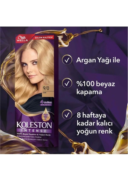 Koleston Intense Saç Boyası 9/0 Sarı - Salon Kalitesi fırsatları