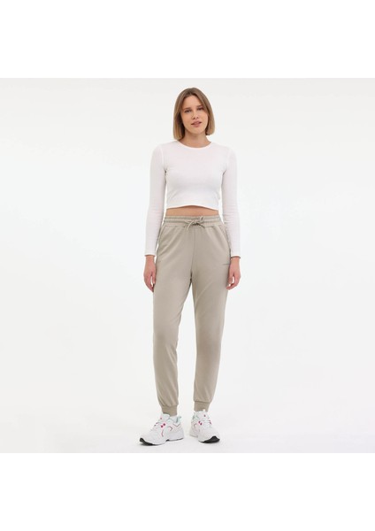 Wb Jogger 22CT133 5fx Haki Kadın Eşofman Altı