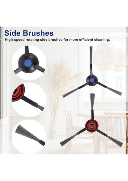 Ecovacs Deebot N20 Plus/ N20 Pro Plus Robot Süpürge Aksesuarları Yedek Parçalar Ana Yan Fırça Filtre Paspaslar (Yurt Dışından) modelleri