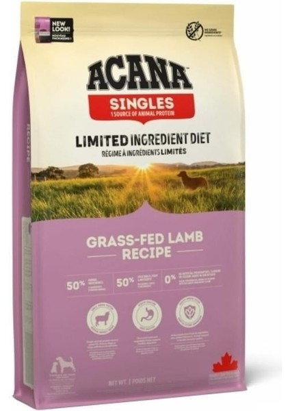 Grass-Fed Lamb Köpek Maması 17 kg