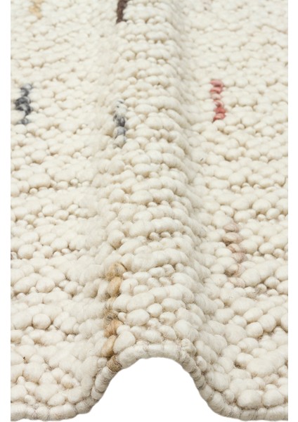 Mississippi Modern Gri Yün Dikdörtgen El Dokuma modelleri