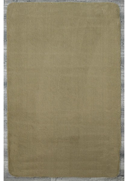 Wickham Düz Vizon Polyester Oval Modern Desenli Akrilik Hav Vermeyen Leke Tutmayan Kolay Temizlenen Yumuşak Makine Salon Yolluk Mutfak Halı