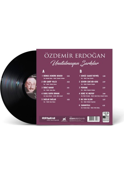 Özdemir Erdoğan - Unutulmayan Şarkılar (Plak) fiyatları