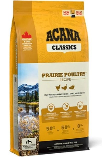 Classics Prairie Poultry Köpek Maması 2 Kg