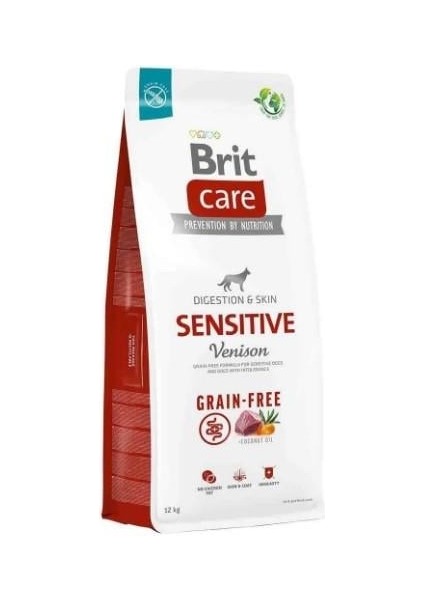 Sensitive Geyikli ve Patatesli Tahılsız Köpek Maması 12 kg