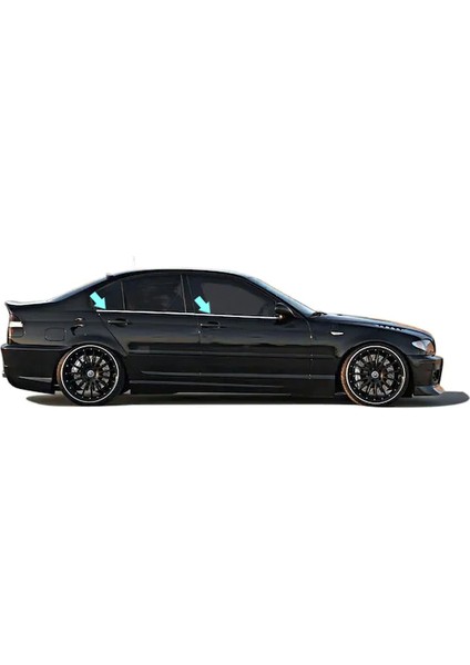 Cam Çıtaları Krom 4 Parça 3 Series E46 Sd 1998-2003 Arası Modeller Için modelleri