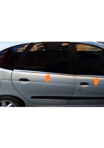 Cam Çıtaları Krom 4 Parça Scenic Mpv 1996-2003 Arası Modeller Için fiyatları