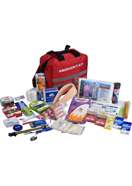 Mega Plus Acil Durum ve Deprem Çantası 72 Saat Fema Onaylı ve Sertifikalı Ürünler indirimleri