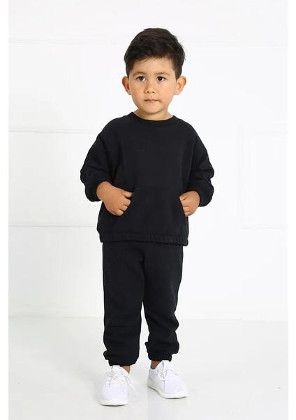 Çocuk Cep Detaylı Organik Pamuk Oversize Kesim Alt Üst Takım (2-3 YAŞ 7-8 YAŞ) modelleri