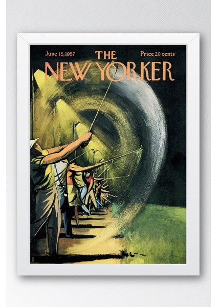 The New Yorker Çerçeveli Tablo June 15 1957 - Archers