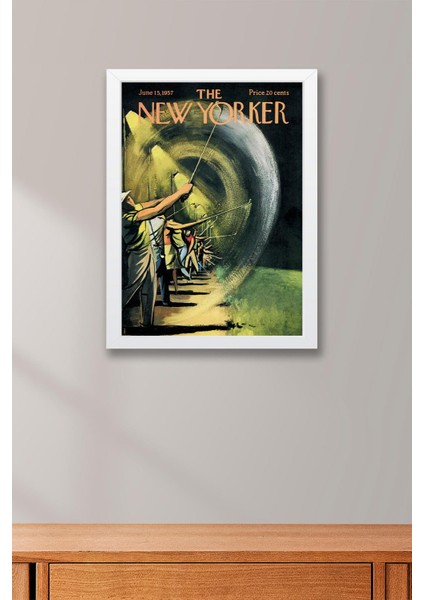 The New Yorker Çerçeveli Tablo June 15 1957 - Archers fiyatları